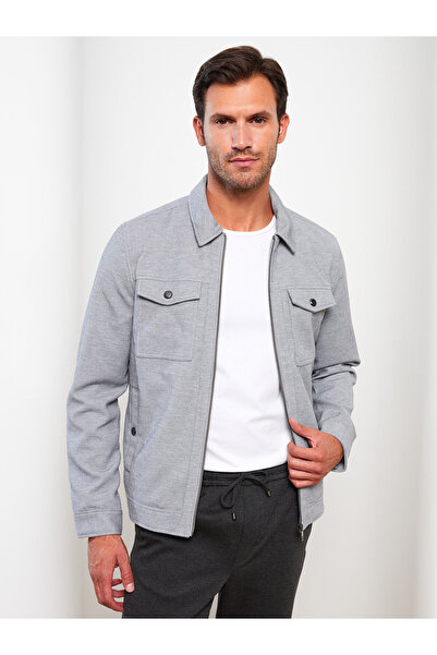 LC Waikiki Palton bărbătesc slim fit cu guler