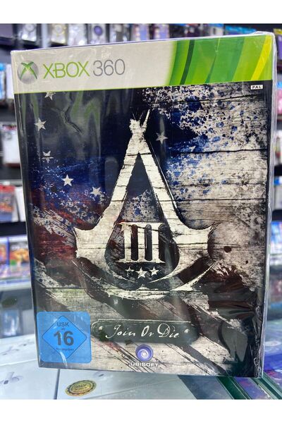 Ubisoft ASSASSIN'S CREED 3 JOİN OR DİE KİTAP+METAL MADALYON+XBOX360 OYUNU
