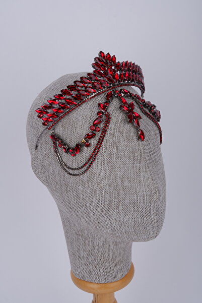 Hayalperest boncuk إكسسوار زي حفلة الهينا الليلية بتصميم تاج العروس مرصع بالك...