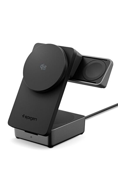 Spigen Essential EF323MQ 3-in-1 MagSafe Wireless Charger 25W Black