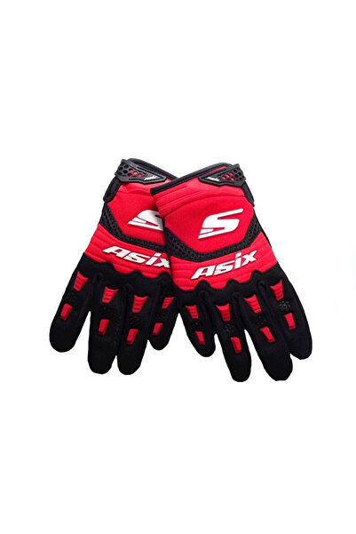 Asix Manusi enduro/atv/cross AS3 Senior, culoare rosu, marime XL