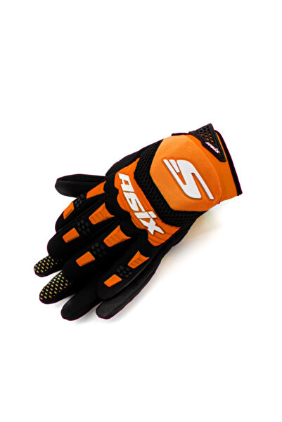 Asix Manusi enduro/atv/cross AS3 Senior, culoare portocaliu, marime 2XL