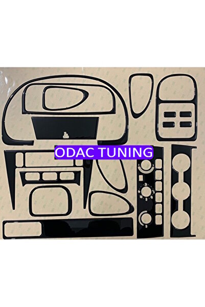ODAC TUNING كونسول صندوق السيارة القديم لسيارة فولفو S40، طقم تزيين صندوق الس...