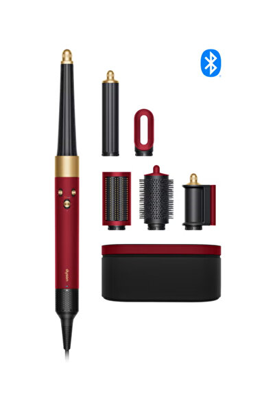 DY Dyson Airwrap i.d. Multi-Styler And Dryer Straight+Wavy Red Velvet Gold
