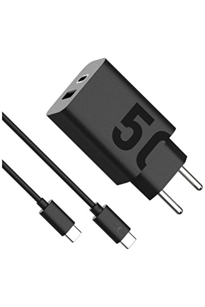 Motorola TurboPower 50W Wall Charger USB-C/USB-A + 1m USB-C Cable