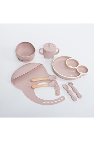 My Baby طقم ادوات مائدة للأطفال سيليكون