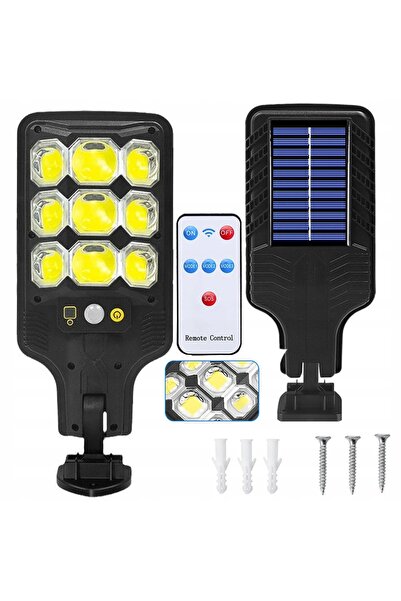 Generic مصباح شارع LED يعمل بالطاقة الشمسية مع مستشعر حركة، مقاوم للماء، مصبا...