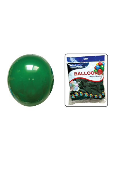 genric Celebration Balloons – 12 Inch Dark Green Latex Balloons Pack of 50 pcs