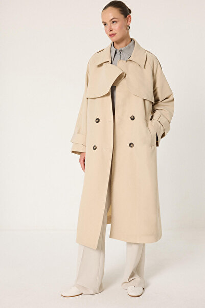 Touché Privé Cep Yaka Trench Coat