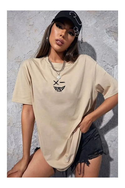 Pink Sky Oversize t-shirt 100% cotton unisex comfortable fit trend new season