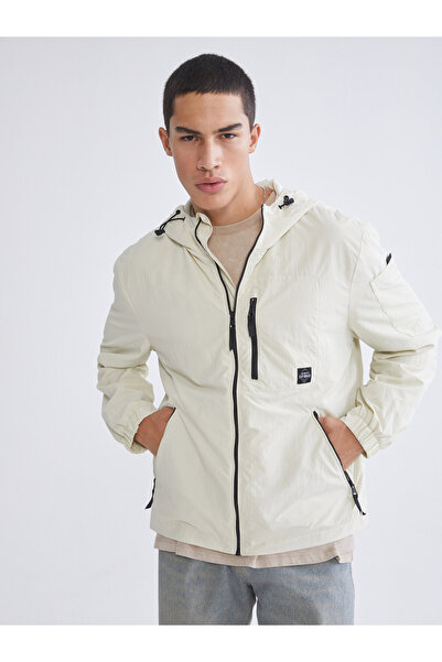 LC Waikiki Regular Fit Hooded Men's Raincoat