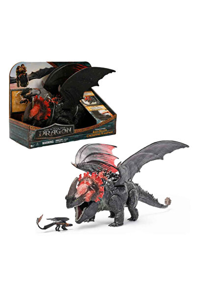 Genel Markalar Red Death Çiğneme Saldırısı Ejderha Figürü 28 cm 6072650
