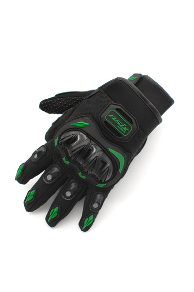 Asix Manusi enduro/atv/cross AS2 Senior, culoare negru/verde, marime XL