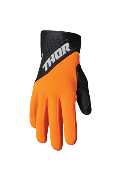 THOR Manusi atv/cross Spectrum pentru vreme rece, culoare portocaliu/negru, m...
