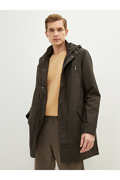 LC Waikiki Standard Fit Hooded Thin Men's Coat