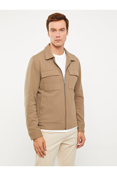 LC Waikiki Palton bărbătesc slim fit cu guler