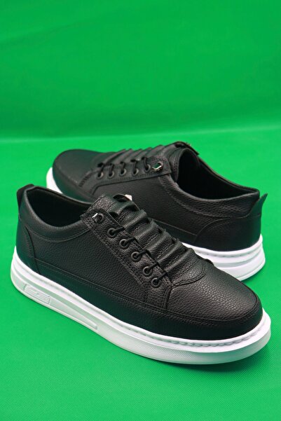 EFNANSHOES حذاء رياضي رجالي من efnan باللون الأسود، مرن ومريح، خفيف الوزن، ذو...