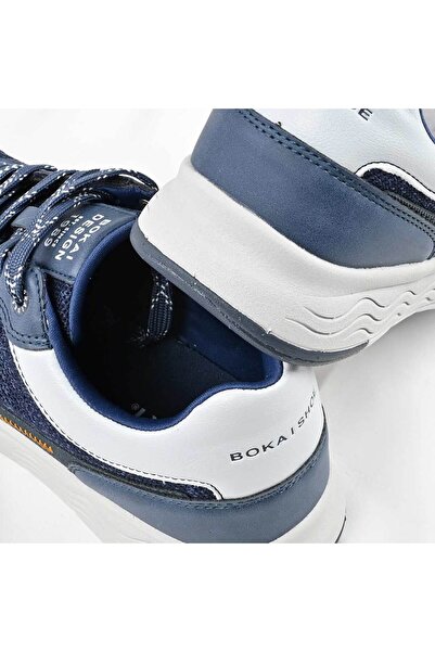 Tmall Pantofi sport bărbați, din material textil, B4075, Albastru
