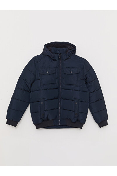 LC Waikiki Standard Fit Funnel Neck Men's Puffer Coat