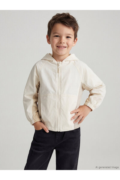 LC Waikiki Boys' Hooded Raincoat