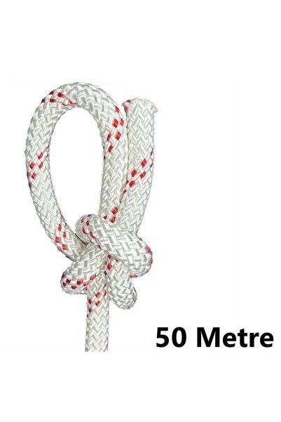 Cantayurdu Orca 12mm 50 Metre Statik İskota Halat HT Polyester EN1891 TypeB