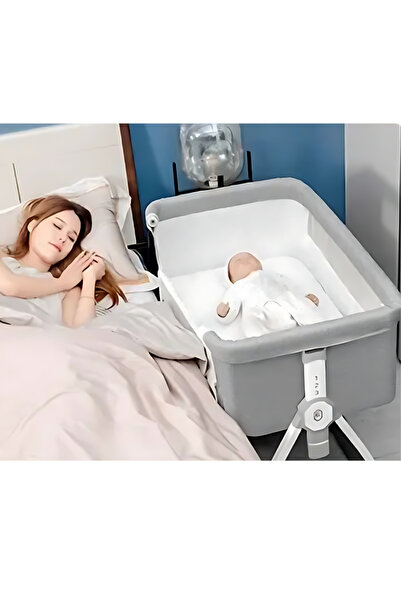 My Baby سرير اطفال جانبي مع ارتفاع قابل للتعديل