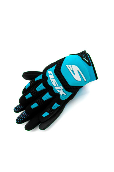 Asix Manusi enduro/atv/cross AS3 Senior, culoare albastru, marime XL