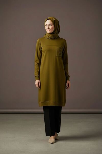 My Still Stone Embellished Hijab Tunic
