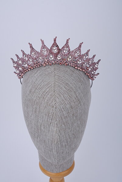 Limelia تاج العروس من حجر الكريستال، إكسسوار شعر لحفلات الزفاف، تصميم أنيق