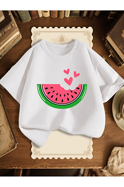 cc collection Παιδικό μπλουζάκι με στάμπα καρπούζι, Unisex T-shirt