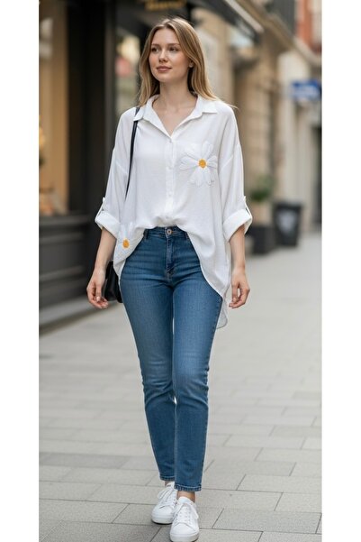 Bohem kutusu Daisy Muslin Shirt