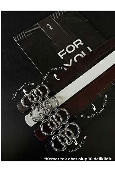 Fiori Women's Trouser Belt, Jacket Belt, Dress Belt, Shirt Belt with United R...