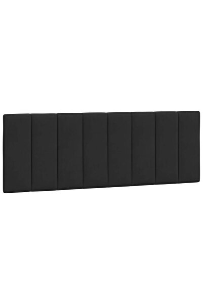 vidaxl Pernă tăblie de pat, Hanko, negru, 120 cm, catifea