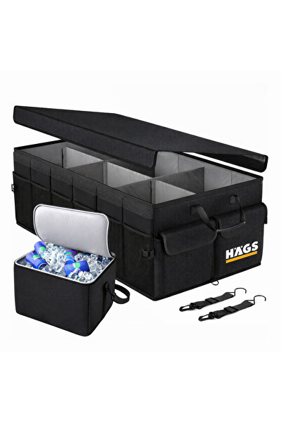 Empressco Soğutucu Özellikli 3 Bölmeli Araç Bagaj Çantası, 100L, Bej, 90x40x2...