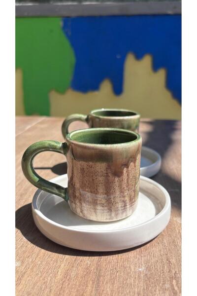 Tam Seramik Stoneware Coffee Cup Set of 2
