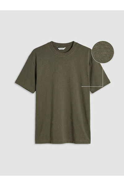 LC Waikiki Khaki crew neck men's t-shirt from gulis clothing