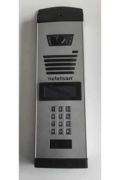Netelsan Small Panel Dijital Tuşlu Görüntülü Zil Paneli - Şifreli Geçiş Özell...