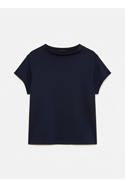 Sisley 100% Βαμβακερό T-Shirt με κανονική εφαρμογή και λαιμόκοψη halter, Γυνα...