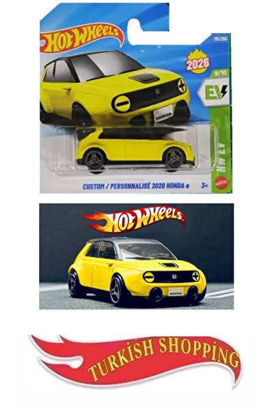 HOT WHEELS 2026 Case 1:64 Ölçek Custom Personalize 2020 Honda E