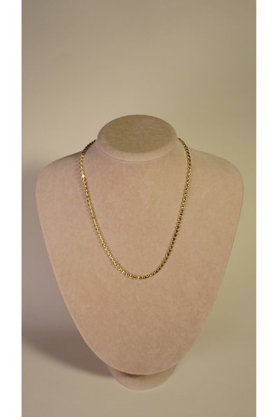LuxeVibe Çelik Takı Necklace Xuping Women's Crushed Chain Elegant Gold Color Does Not Tarnish Water Resistant