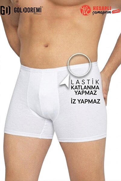 gd goldoremi بوكسر رجالي فاخر مريح من المطاط والخيزران، لا يترك أثراً، مريح و...