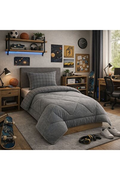 CARYUM Single Welsoft Pufidik Sleeping Set (with Elastic Sheets)