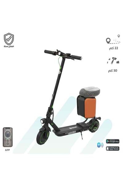 Tecar TS-976 سكوتر كهربائي تيكار حجم إطار 8.5 انش مع مساعدات وكشاف ليد + كرسي...