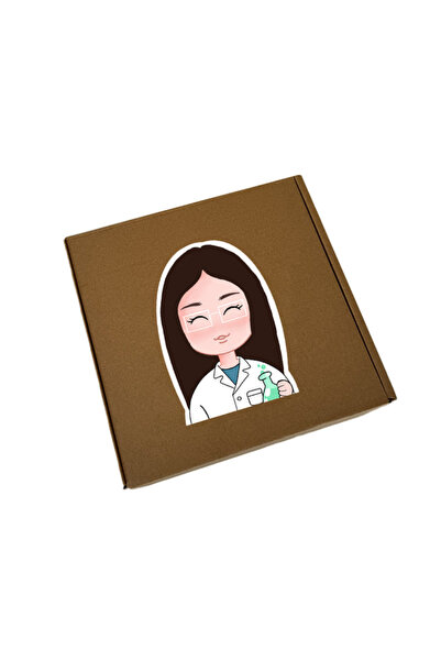 Printoot Scientist Chemist Gift Box Set 6 Piece Notebook Tote Bag Mug and Sta...