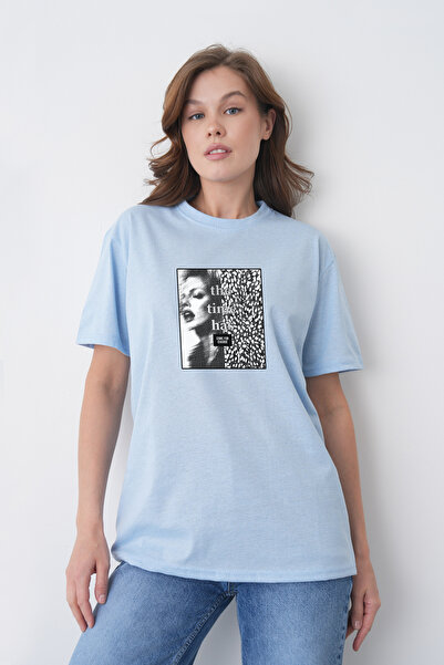 TREND EMMODA Tricou de damă, în stil punk rock, estetic, în stil gotic, cu gr...