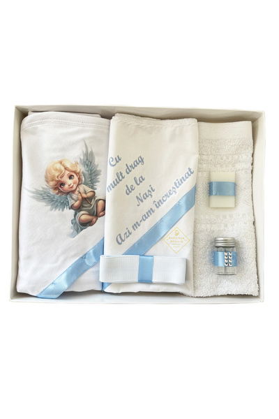 Gardinea Domain Trusou ingeras realist botez Gardinea Domain® 6 piese, in cut...