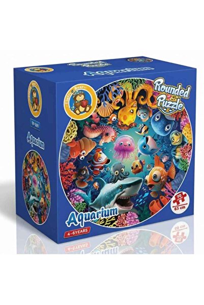 Fluffy Bear Aquarium Jumbo Puzzle for Kids | Rounded Puzzle