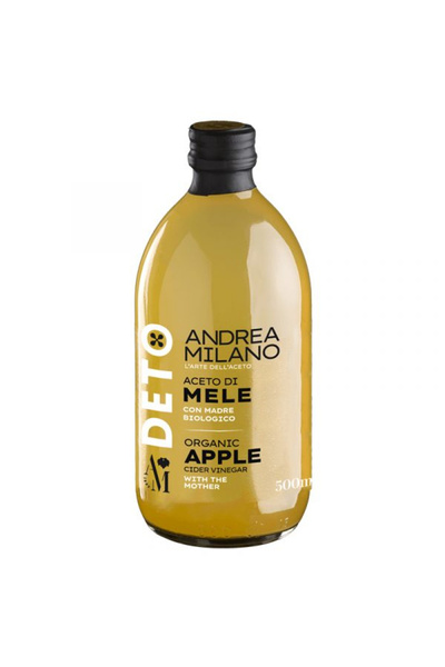 Andrea Milano DETO BIO Unfiltered Apple Cider Vinegar, 500ml