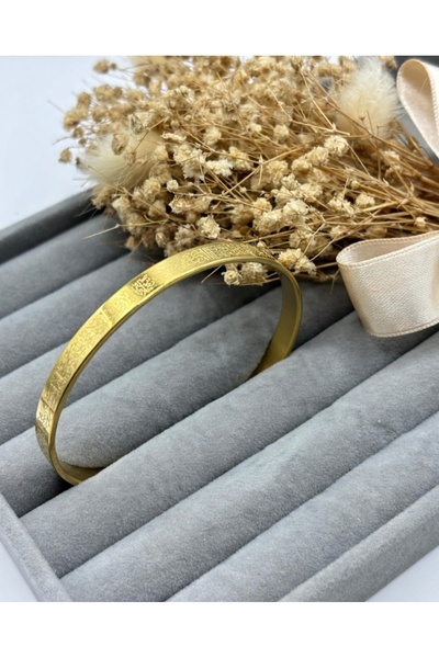 POFUDUK سوار آيتيل كرسي قابل للتعديل من الفولاذ المقاوم للصدأ (ذهبي)