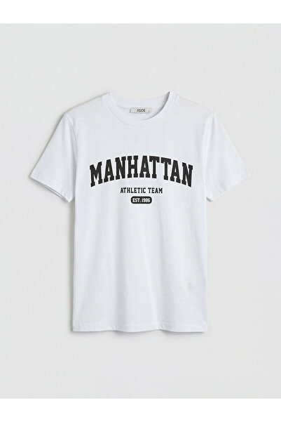 LC Waikiki T-Shirt - Λευκό - Κανονική εφαρμογή